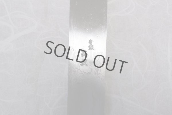 Photo12: Kiridashi kogatana Suminagashi Damascus Takao Japanese woodworking Knife blue-2 56mm (12)