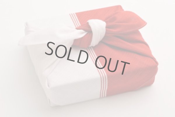 Photo2: Furoshiki Japanese fabric wrapping cloth haredzutsumi red white cotton 50cm (2)