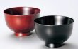 Photo8: Japanese Echizen Urushi lacquer soup bowl wan sakurazai D11.2cm set of 2 (8)