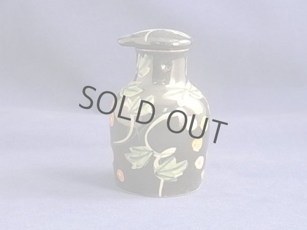 Photo2: Arita imari sd Porcelain Japanese soy sauce bottle shinobudou  100ml (2)