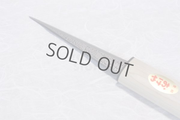 Photo8: Kiridashi knife Japanese kuri kogatana Woodworking Okeya Yasuki white 2 steel  (8)