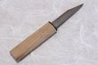 Photo3: Kiridashi knife Japanese kogatana Woodworking Okeya Yasuki white 2 steel small (3)
