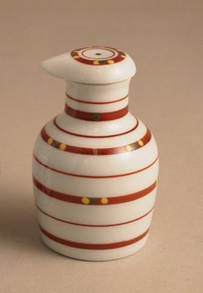 Photo1: Arita imari sd Porcelain Japanese soy sauce bottle tamatuduri  100ml (1)