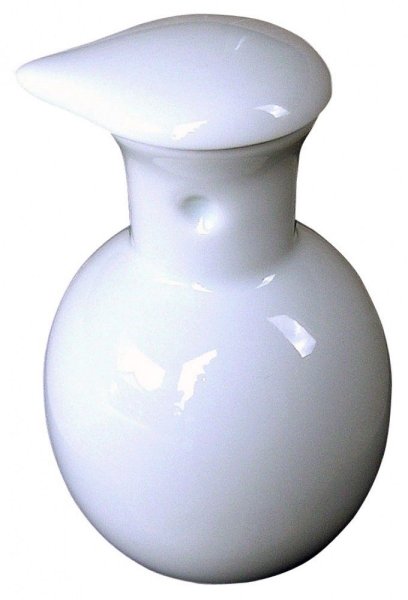 Photo1: Arita imari sd Porcelain Japanese soy sauce bottle  white hakuji 70ml (1)