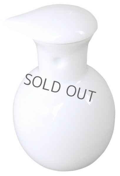 Photo1: Arita imari sd Porcelain Japanese soy sauce bottle  white hakuji 70ml (1)
