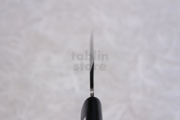Photo3: Okeya Yasuki white-2 steel Japanese Small Deba hammered Knife any size (3)