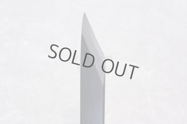 Photo13: Kiridashi kogatana Kurouchi Takao Shibano Japanese Knife yasuki blue-2 57mm (13)