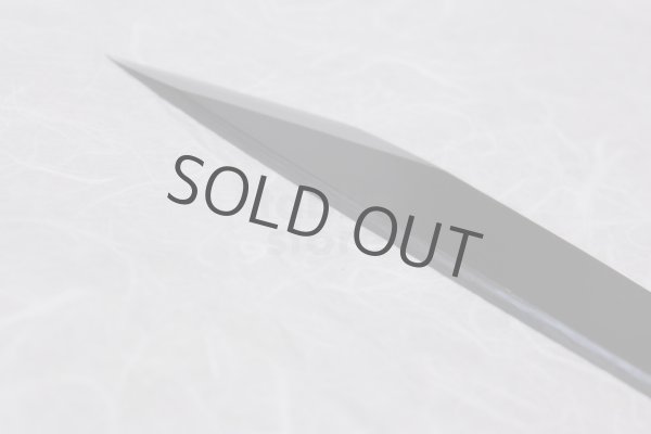 Photo8: Kiridashi kogatana Kurouchi Takao Shibano Japanese Knife yasuki blue-2 57mm (8)