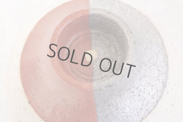 Photo13: Kiyomizu porcelain Japanese matcha tea bowl chawan Daisuke kobiki iroe red (13)