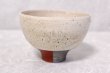 Photo1: Kiyomizu porcelain Japanese matcha tea bowl chawan Daisuke kobiki iroe red (1)