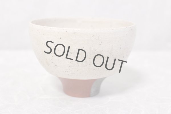 Photo7: Kiyomizu porcelain Japanese matcha tea bowl chawan Daisuke kobiki iroe red (7)