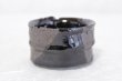 Photo3: Bizen ware pottery Sake guinomi tumbler Bar Mug black glaze wa Tomoyuki Oiwa 60ml (3)