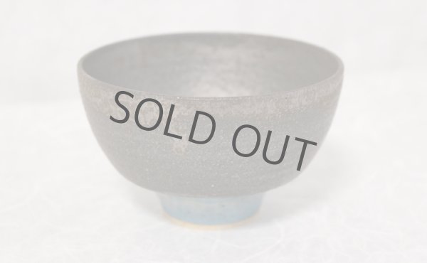 Photo8: Kiyomizu porcelain Japanese matcha tea bowl turquoise blue wan Daisuke Tokinoha (8)