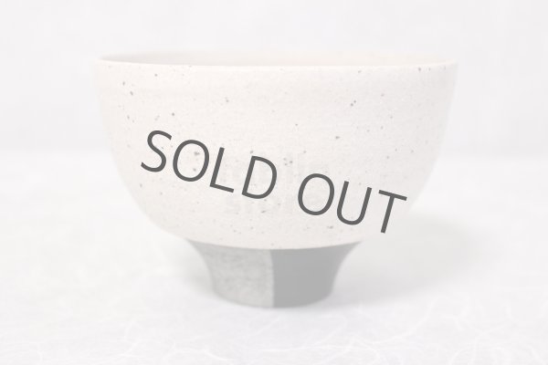 Photo1: Kiyomizu porcelain Japanese matcha tea bowl chawan Daisuke kobiki iroe black (1)