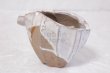 Photo3: Bizen ware pottery Sake bottle reishu white glaze Tomoyuki Oiwa 250ml (3)