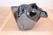 Photo6: Bizen ware pottery Sake bottle reishu black glaze Tomoyuki Oiwa 250ml (6)