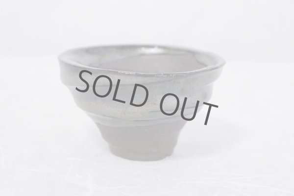 Photo13: Bizen ware pottery Sake bottle cups set reishu gradation glaze Tomoyuki Oiwa w/ wooden box (13)