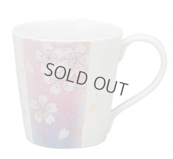 Photo1: Kutani Porcelain Japanese mug coffee tea cup hananomai D 8cm (1)