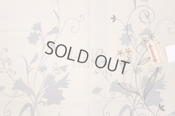 Photo3: Noren CSMO Japanese door curtain Enb flower 85 x 170cm (3)