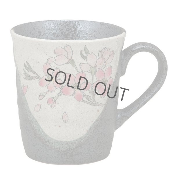 Photo8: Kutani Porcelain Japanese mug coffee tea cup sakura D 8cm (8)
