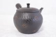 Photo6: Tokoname ware Japanese tea pot kyusu ceramic strainer YT Sekiryu tochiri 300ml (6)