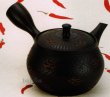 Photo12: Tokoname ware Japanese tea pot kyusu ceramic strainer YT Sekiryu tochiri 300ml (12)