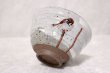Photo7: Kutani porcelain Japanese Matcha chawan tea bowl kyoshu Black-capped Chickadees (7)