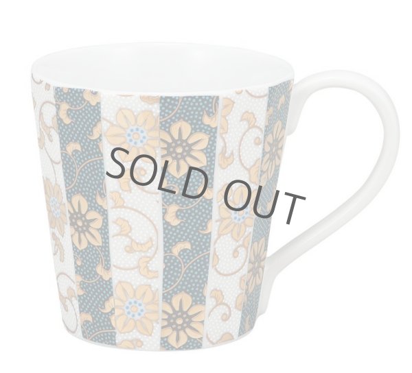 Photo1: Kutani Porcelain Japanese mug coffee tea cup aoshirotessen D 8cm (1)