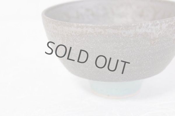 Photo6: Kiyomizu porcelain Japanese matcha tea bowl chawan Daisuke light green (6)