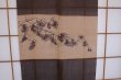 Photo7: Noren Mitsuru Japanese linen door curtain Kakishibu Trichosanthes 88 x 150cm (7)