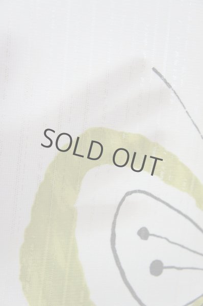 Photo2: Noren CSMO Japanese door curtain Gradation Butterfly right green 85 x 150cm (2)