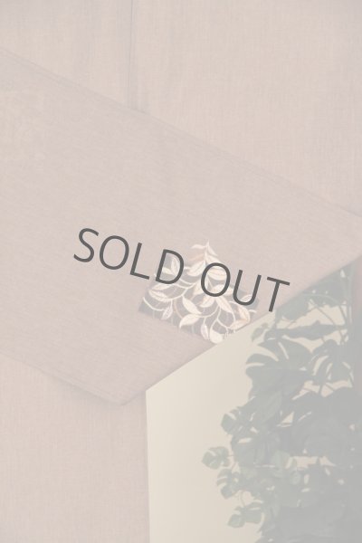 Photo2: Noren CSMO Japanese door curtain Least brown 85 x 150cm (2)