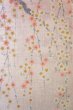 Photo3: Noren NM Japanese door curtain Shidarezakura pink 85 x 150cm (3)