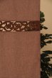 Photo2: Noren CSMO Japanese door curtain Ranpuron brown 85 x 150cm (2)
