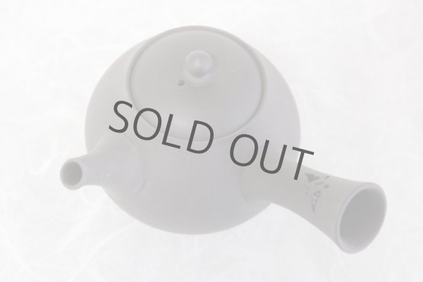 Photo9: Tokoname Japanese tea pot kyusu YT black butterfly sakura Seiho 180ml (9)