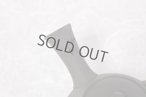 Photo8: Tokoname Japanese tea pot kyusu YT black butterfly sakura Seiho 180ml (8)