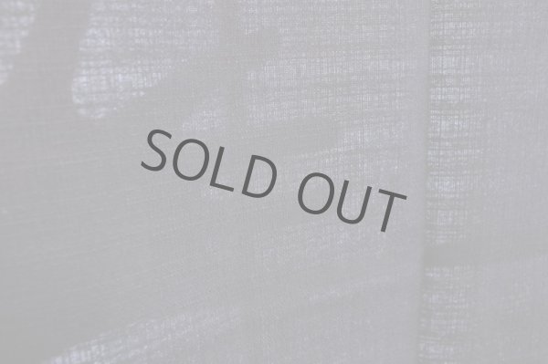 Photo6: Kyoto Noren SB Japanese batik door curtain Karakusa black yellow 85cm x 150cm (6)