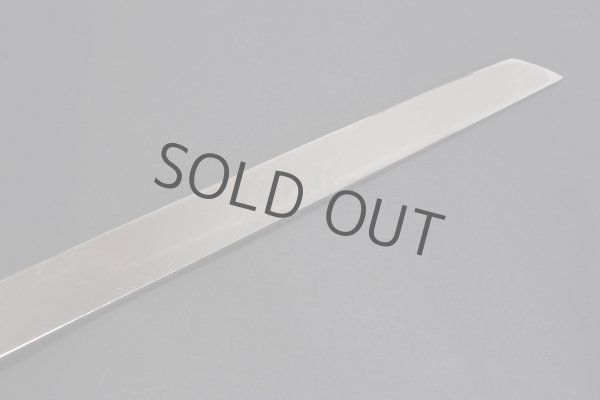 Photo6: SAKAI TAKAYUKI Limited Edition Ginsan Yasuki silver-3 steel Mirror Finish Ebony wood Kengata Sakimaru takohiki Sashimi knife 300mm (6)