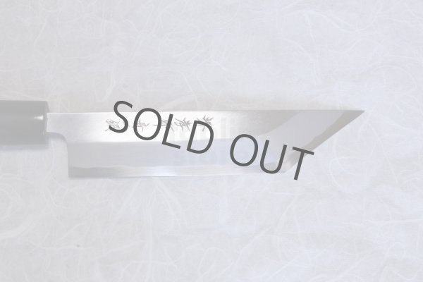 Photo3: SAKAI TAKAYUKI Japanese knife edo saki ko katana eel unagi Yasuki blue-2steel any size (3)