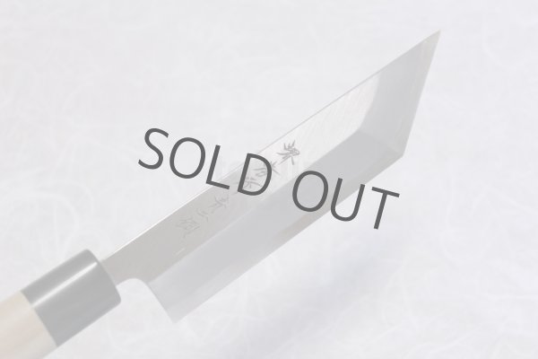 Photo8: SAKAI TAKAYUKI Japanese knife edo saki ko katana eel unagi Yasuki blue-2steel any size (8)