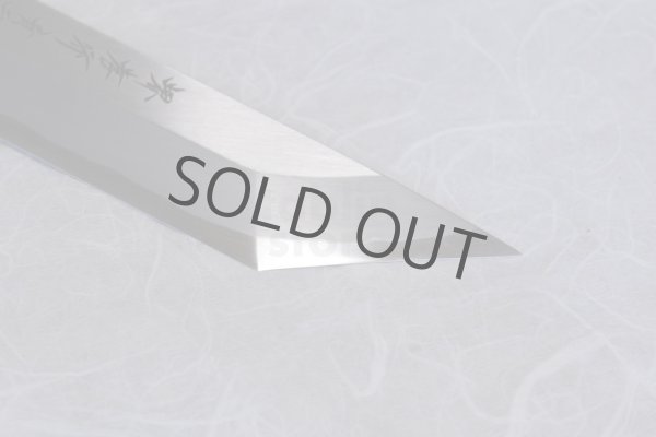 Photo2: SAKAI TAKAYUKI Japanese knife edo saki ko katana eel unagi Yasuki blue-2steel any size (2)