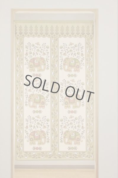Photo2: Noren Japanese Curtain Doorway NM Ganesha 85 x 150cm (2)