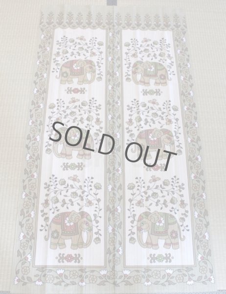 Photo3: Noren Japanese Curtain Doorway NM Ganesha 85 x 150cm (3)