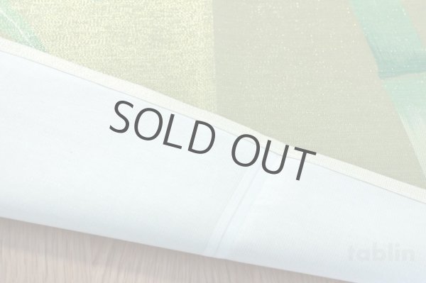 Photo6: Kyoto Noren MS Japanese door curtain Takebayashi Banboos green 85 x 150cm (6)