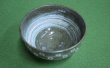 Photo2: Kiyomizu Japanese matcha tea bowl chawan mishima hand-carved tenmoku shape   (2)