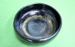 Photo3: Kiyomizu ware Japanese matcha tea bowl chawan Kuro raku badarai shoraku sasaki   (3)