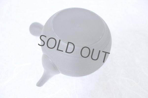 Photo10: Tokoname Japanese tea pot kyusu Gyokko ceramic tea strainer black sendan 480ml (10)