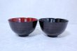 Photo2: Japanese Echizen Urushi lacquer soup bowl wan ayanami D14.4cm set of 2 (2)