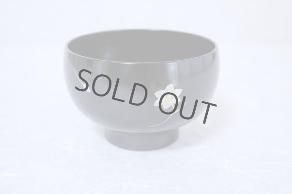 Photo10: Japanese Echizen Urushi lacquer soup bowl wan suisen D10.7cm set of 2 (10)