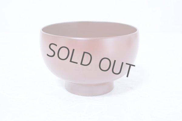 Photo5: Japanese Echizen Urushi lacquer soup bowl wan suisen D10.7cm set of 2 (5)